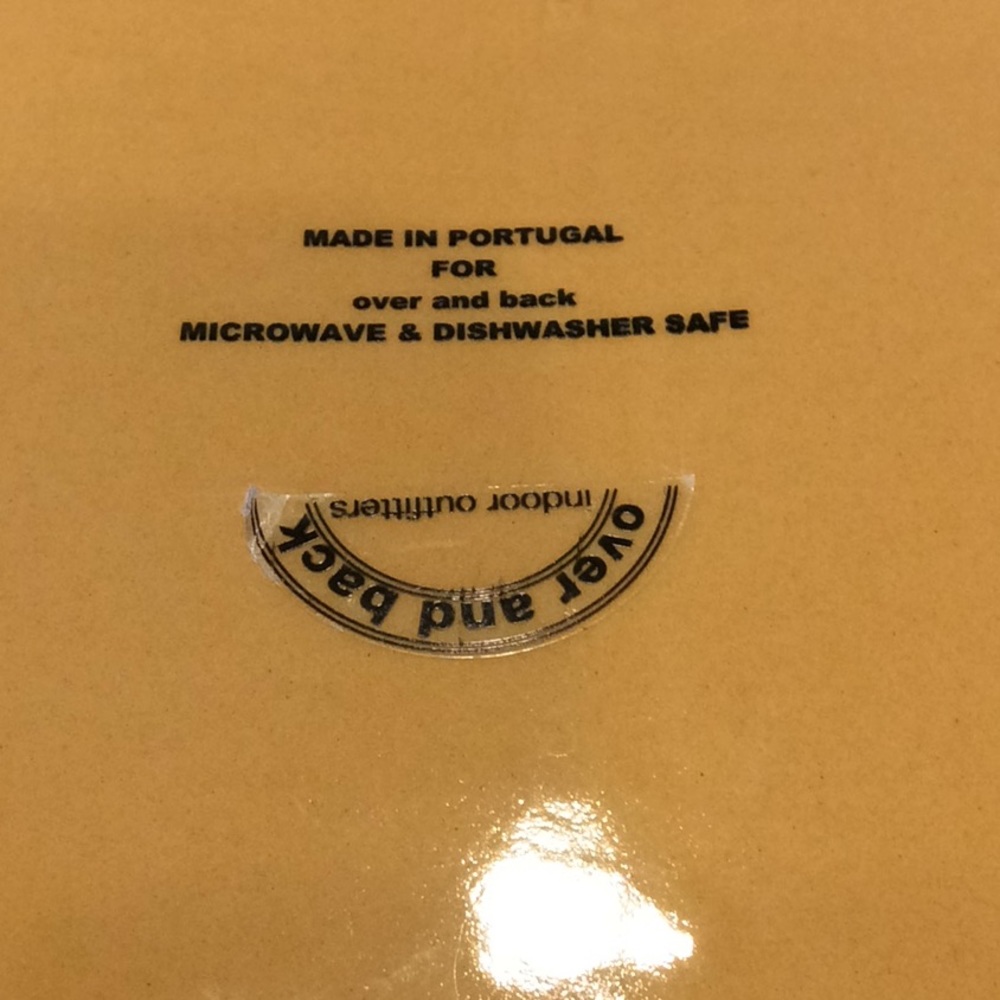 FINAL SALE PRICE Large Scallop Platter - Microwave Oven & DW Safe - Picture 5 of 6